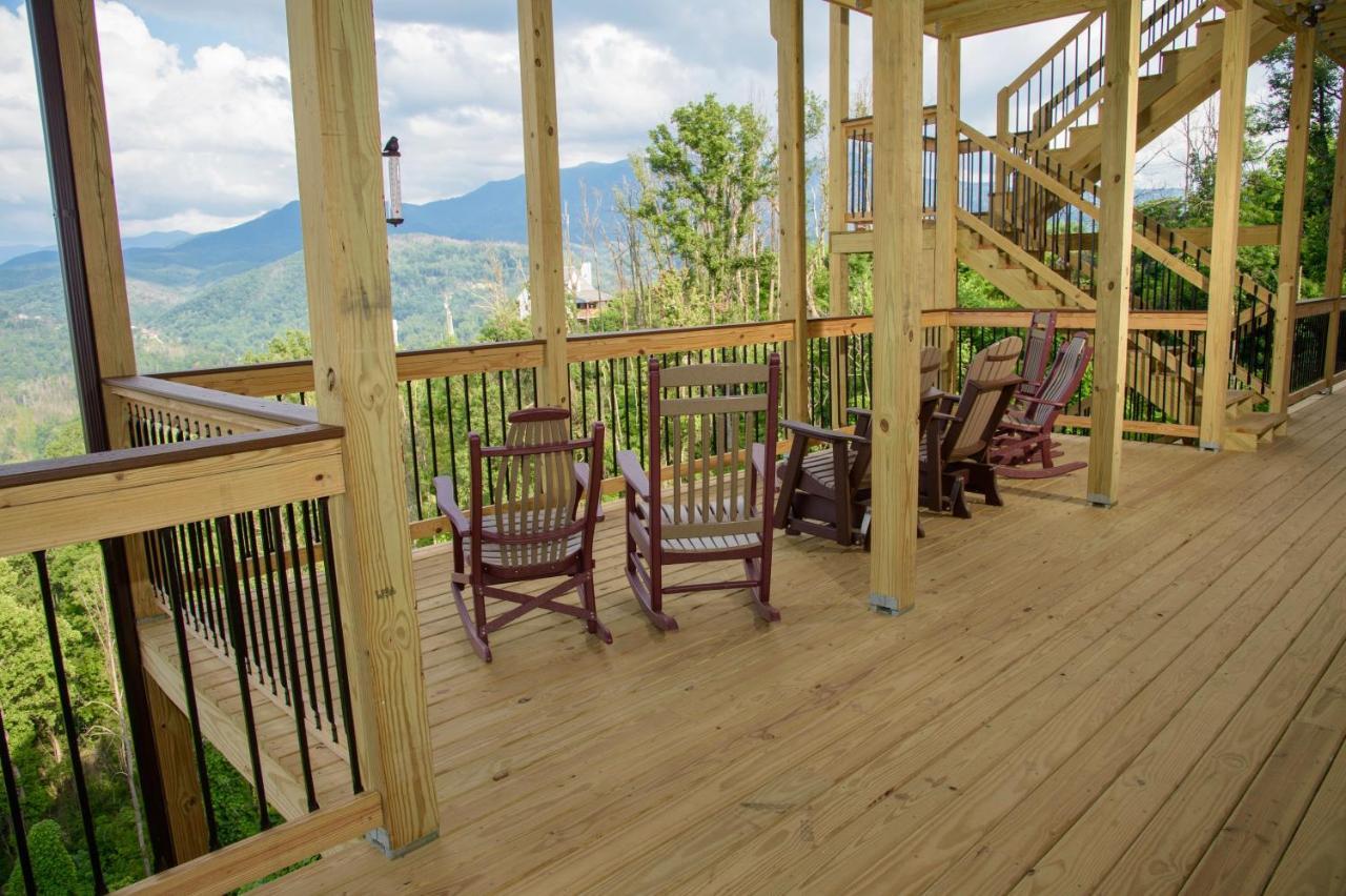 Mansion In The Sky Cabin Gatlinburg Exterior foto