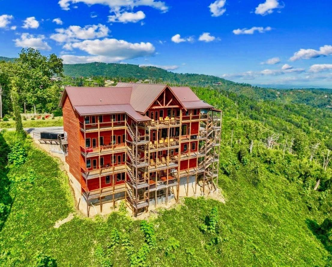 Mansion In The Sky Cabin Gatlinburg Exterior foto